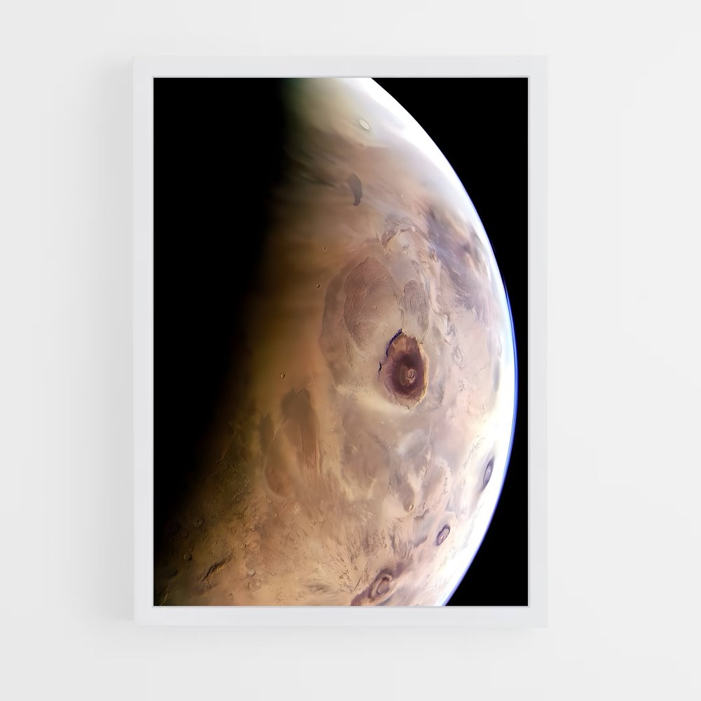 Poster Mystères de Mars – affiche Système solaire (vue 3)
